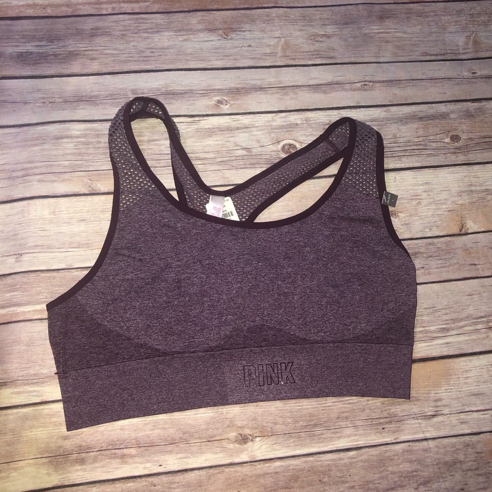 pink victoria secret sports bra